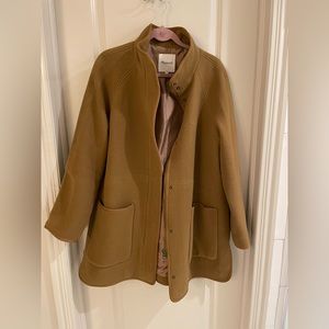 Madewell Camel Wool Coat